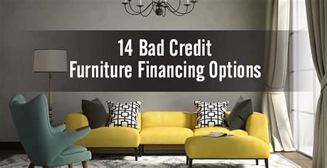 Best Furniture Financing For Bad Credit